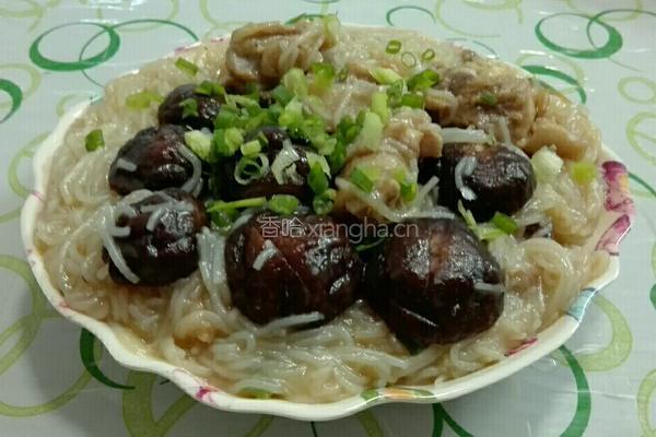 小鸡炖蘑菇粉条的做法图解6