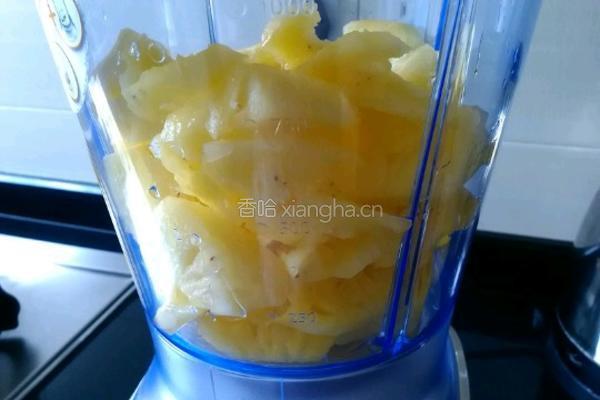 菠萝果酱的做法图解3