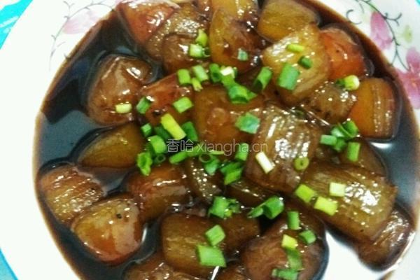 红烧西瓜皮的做法图解7