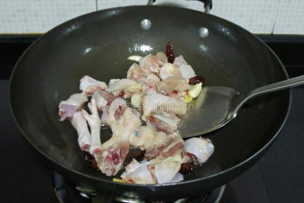 香菇焖鸡的做法图解5