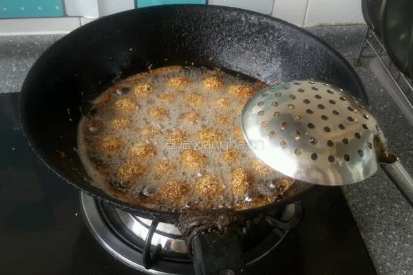 芝麻球的做法图解15