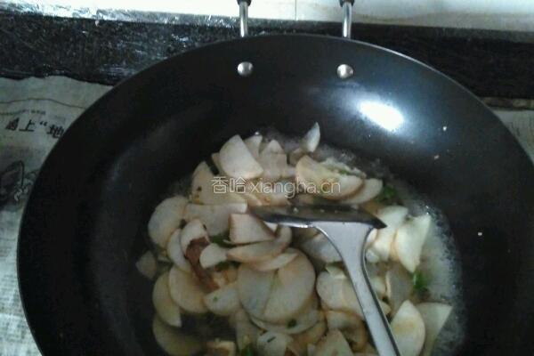 炒杏鲍菇的做法图解3