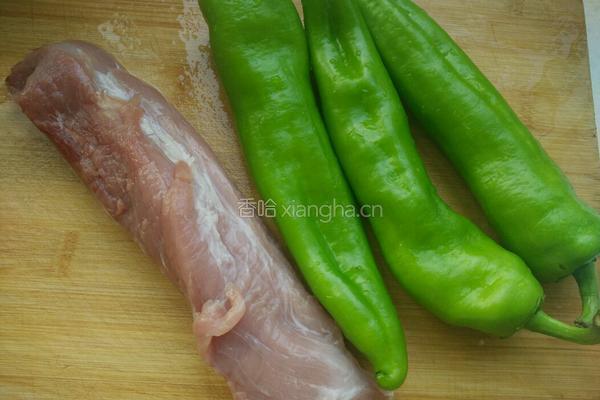 农家小炒肉的做法图解1