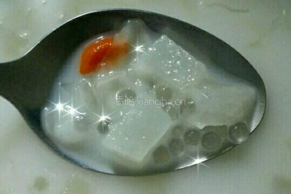 椰汁西米露的做法图解5