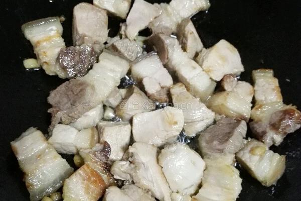 酒糟五花肉的做法图解3