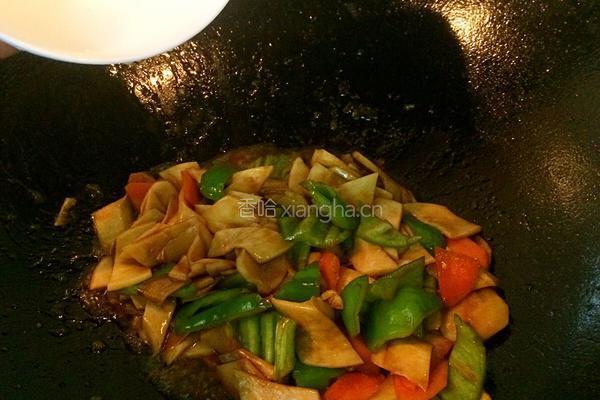 蚝油鸡腿菇的做法图解11