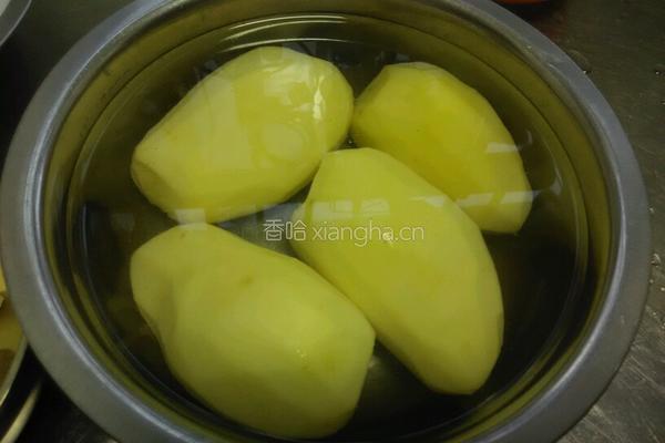 豆角炒土豆片的做法图解2