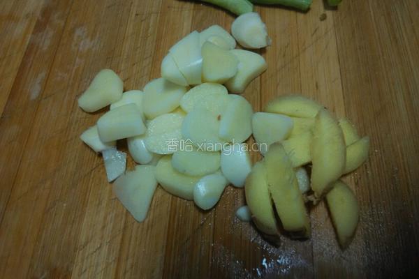 豆角炒土豆片的做法图解4