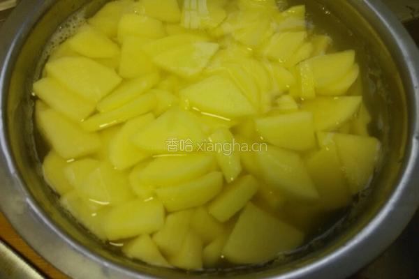 豆角炒土豆片的做法图解5