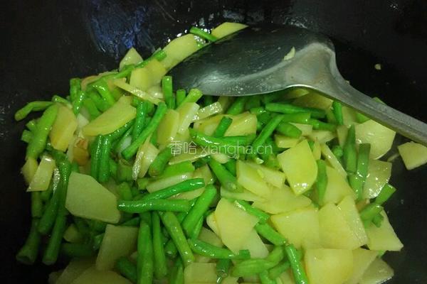 豆角炒土豆片的做法图解11