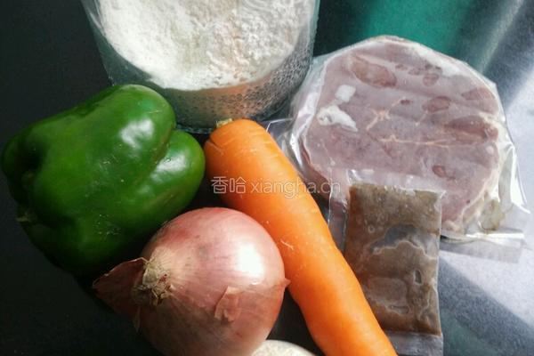 黑椒牛肉卷的做法图解1