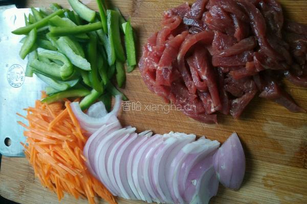 黑椒牛肉卷的做法图解4
