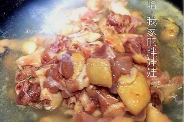 毛豆烧鸭的做法图解1