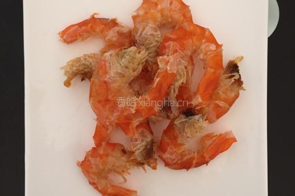 虾仁丝瓜煲的做法图解1