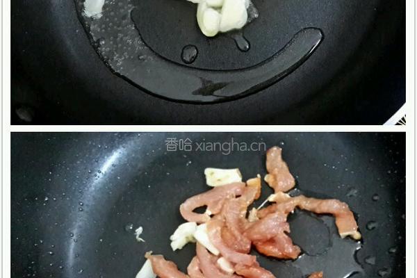 蒜香豆角炒肉丝的做法图解5