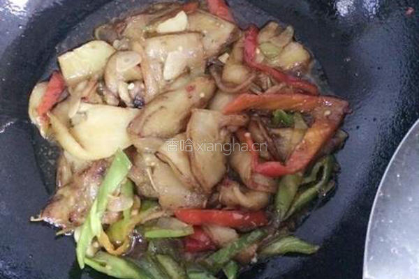麻辣茄子的做法图解4