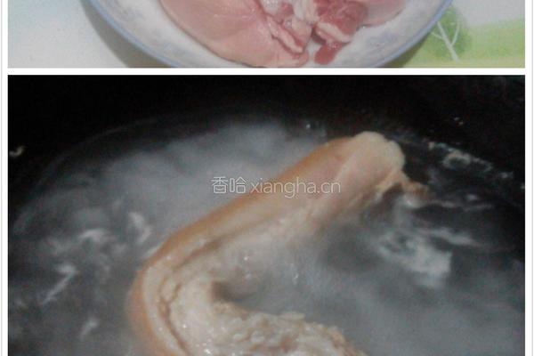 小炒花肉的做法图解1