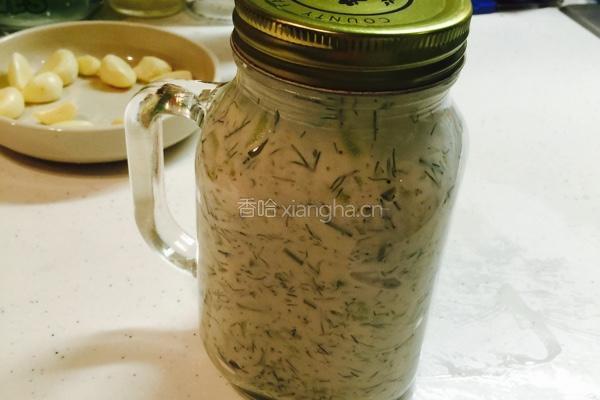 希腊酸奶酱的做法图解8