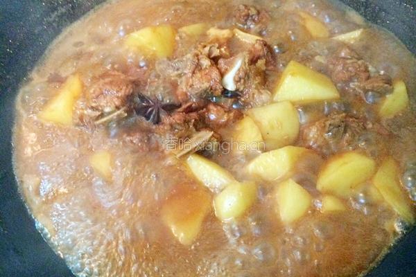 土豆炖排骨的做法图解15