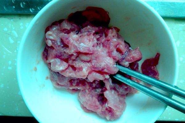生菜肉丝面的做法图解2