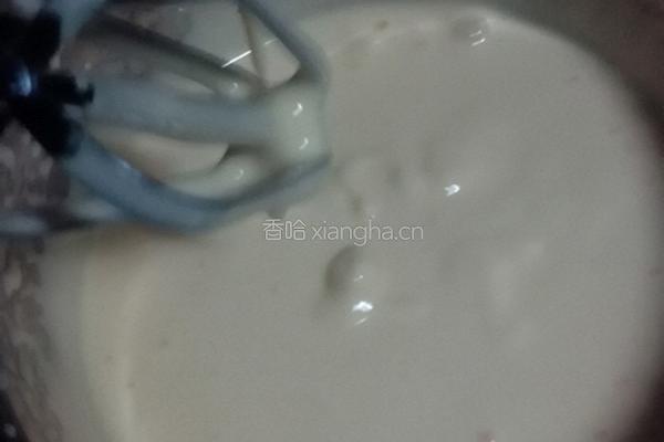 双层蓝莓蜜豆蛋糕卷的做法图解3