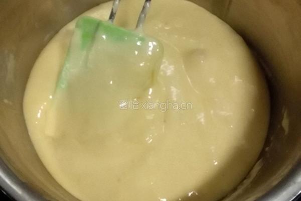 双层蓝莓蜜豆蛋糕卷的做法图解6