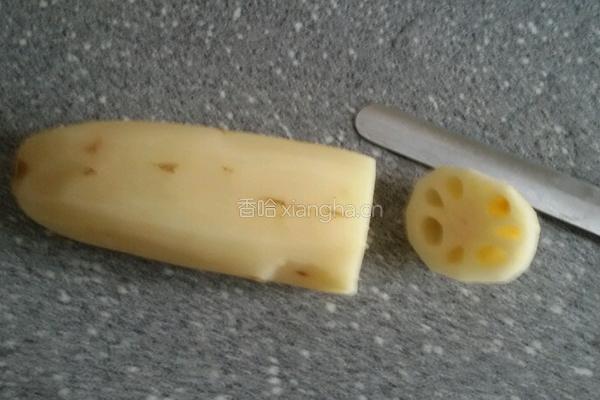 桂花糯米藕的做法图解1