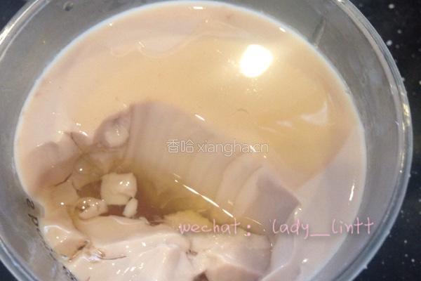 红豆牛奶花胶冻的做法图解6