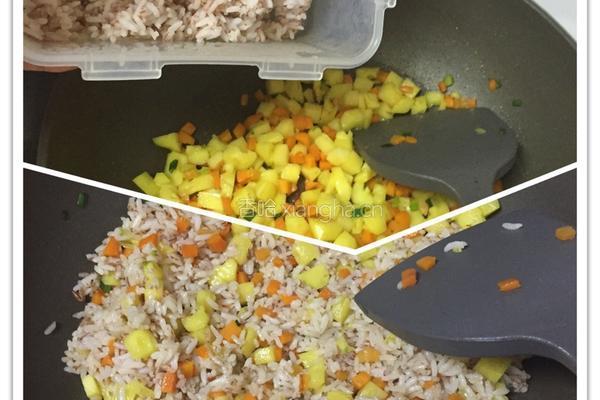 虾仁儿炒饭的做法图解5