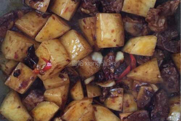 土豆炖排骨的做法图解8