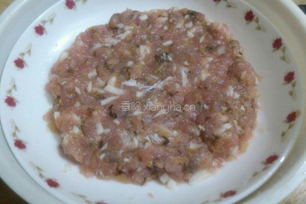 梅菜马蹄蒸肉饼的做法图解7