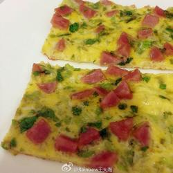 火腿青菜鸡蛋饼的做法[图]