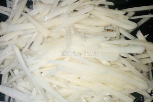 豆芽土豆面的做法图解8