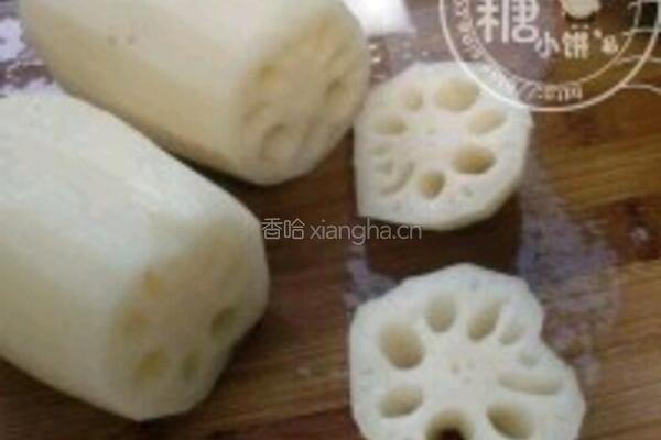 糖糯米藕的做法图解1