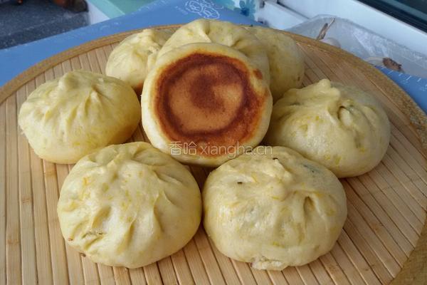 南瓜面素包子的做法图解15