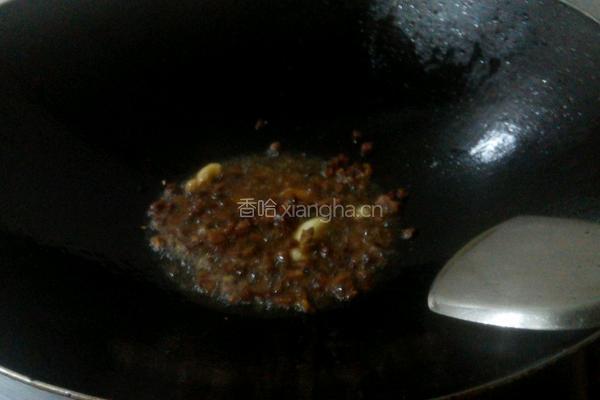 豆角腊肉炒饭的做法图解8