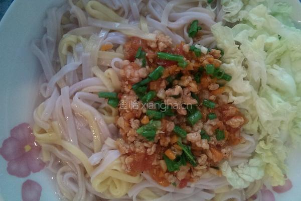 瘦肉虾仁西红柿拌面酱的做法图解11
