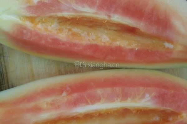 清炒木瓜的做法图解1