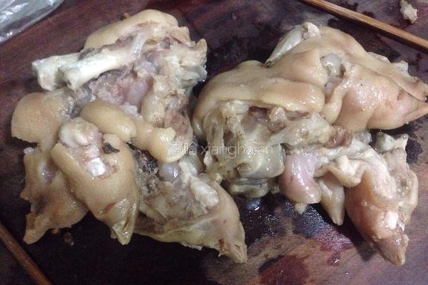 猪蹄皮冻的做法图解5