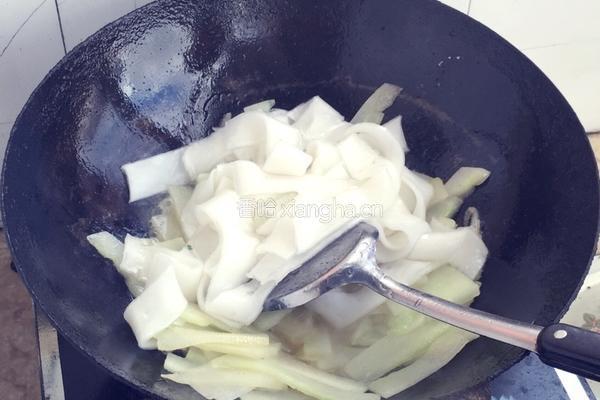 老黄瓜炒肥羊粉的做法图解8
