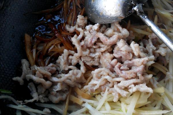 姜爆肉的做法图解6