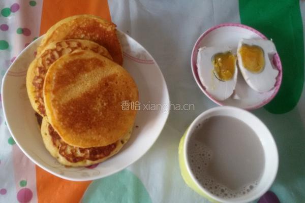 奶香玉米饼的做法图解8