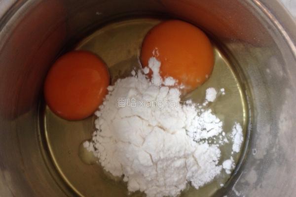 蒸蛋糕的做法图解1