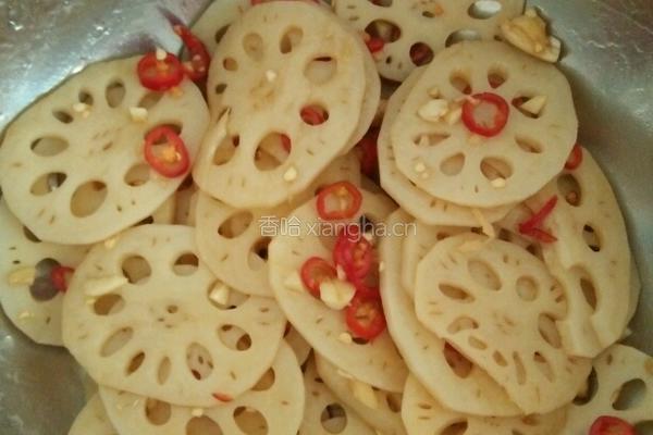 凉拌藕片的做法图解6