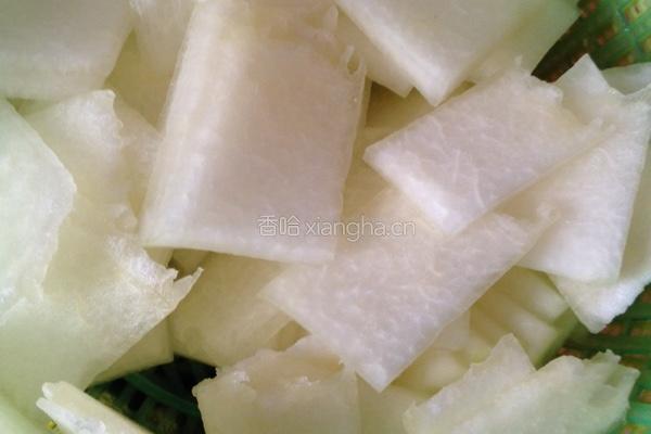 冬瓜肉末汤的做法图解1