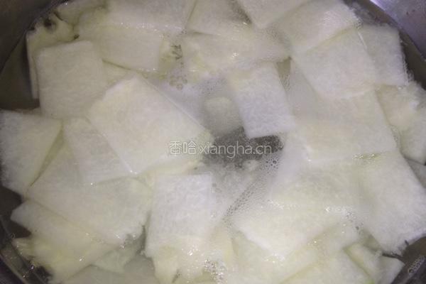 冬瓜肉末汤的做法图解3
