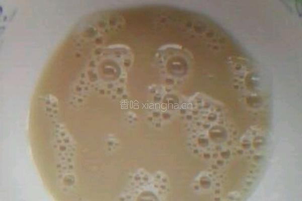 可可粉双色馒头的做法图解1
