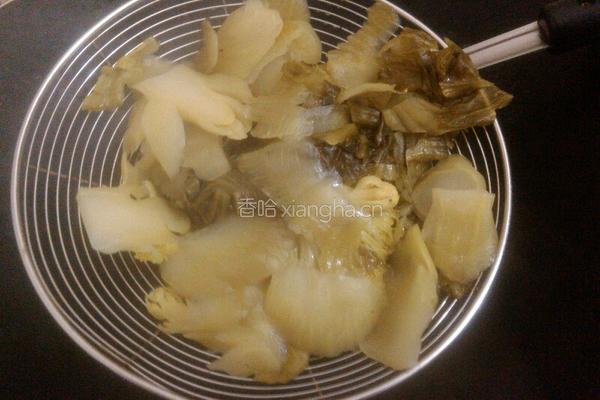 酸菜煮鲩鱼的做法图解5