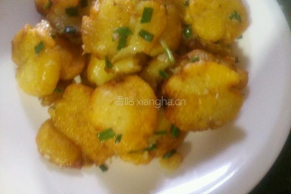 椒盐土豆饼的做法图解6
