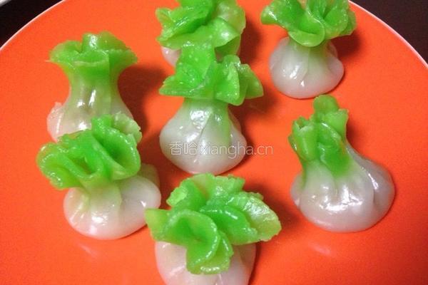 水晶白菜蒸饺的做法图解20